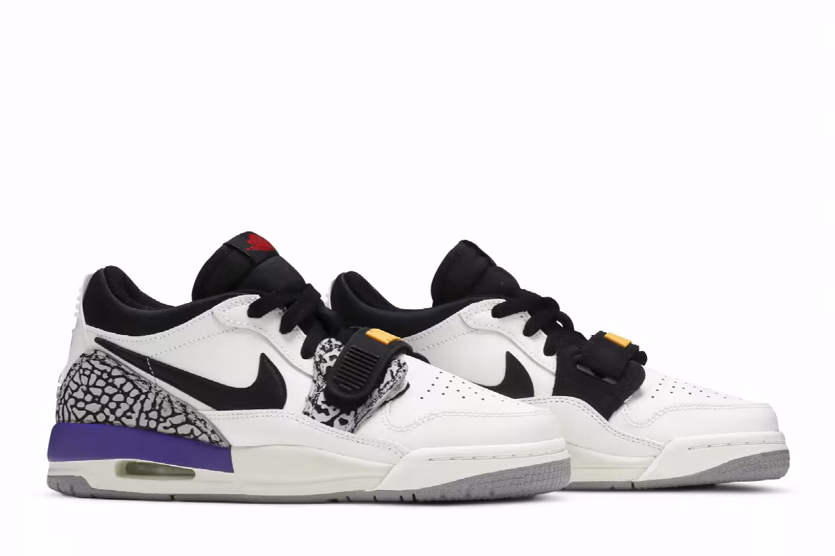 Air Jordan Legacy 312 Low GS Lakers, view 9