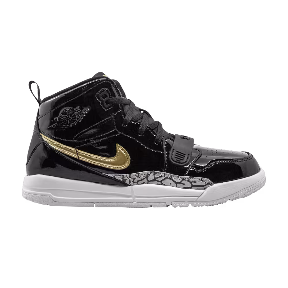 Air Jordan Legacy 312 PS Black Metallic Gold