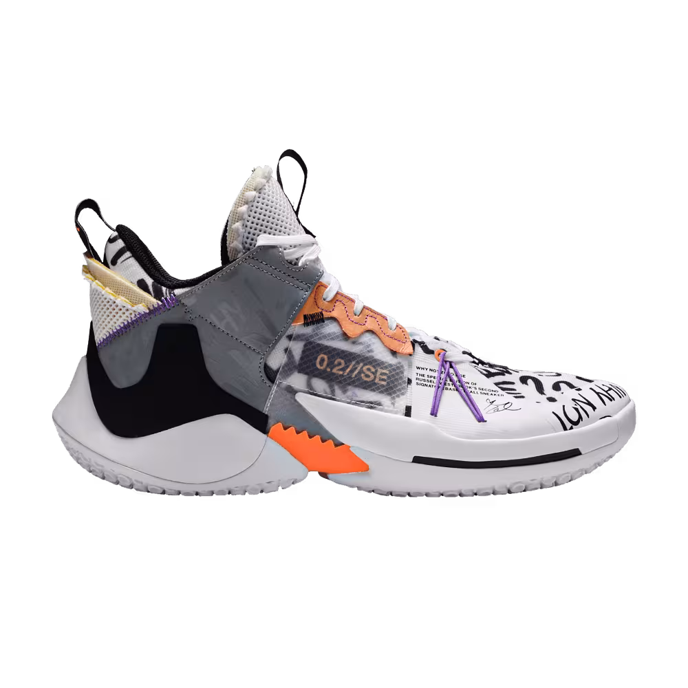 Air Jordan Why Not Zer0.2 SE Orange Pulse