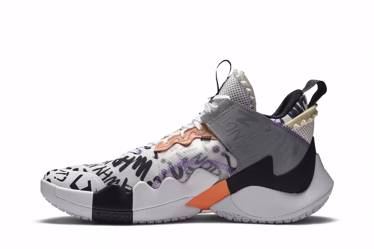 Air Jordan Why Not Zer0.2 SE Orange Pulse, view 4