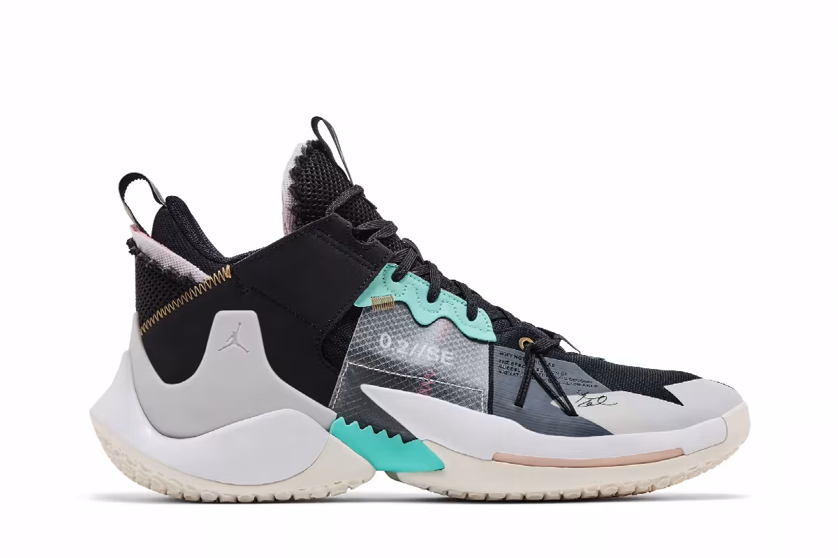 Air Jordan Why Not Zer0.2 SE Black, view 2