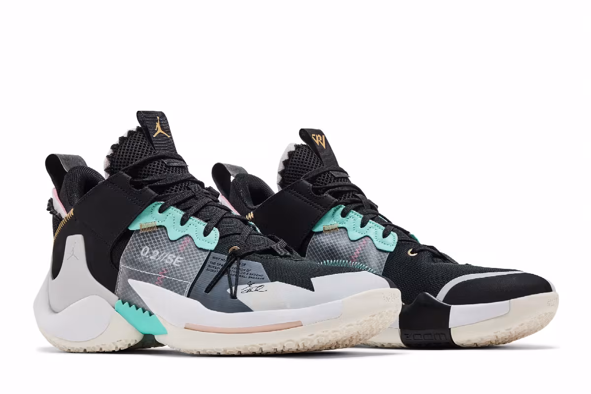 Air Jordan Why Not Zer0.2 SE Black, view 9