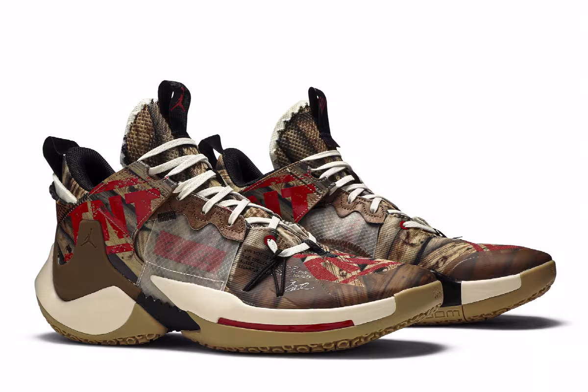 Air Jordan Why Not Zer0.2 SE Crash Bandicoot, view 9