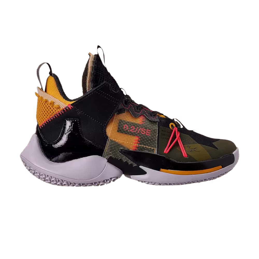 Air Jordan Why Not Zer0.2 SE BG Orange Pulse