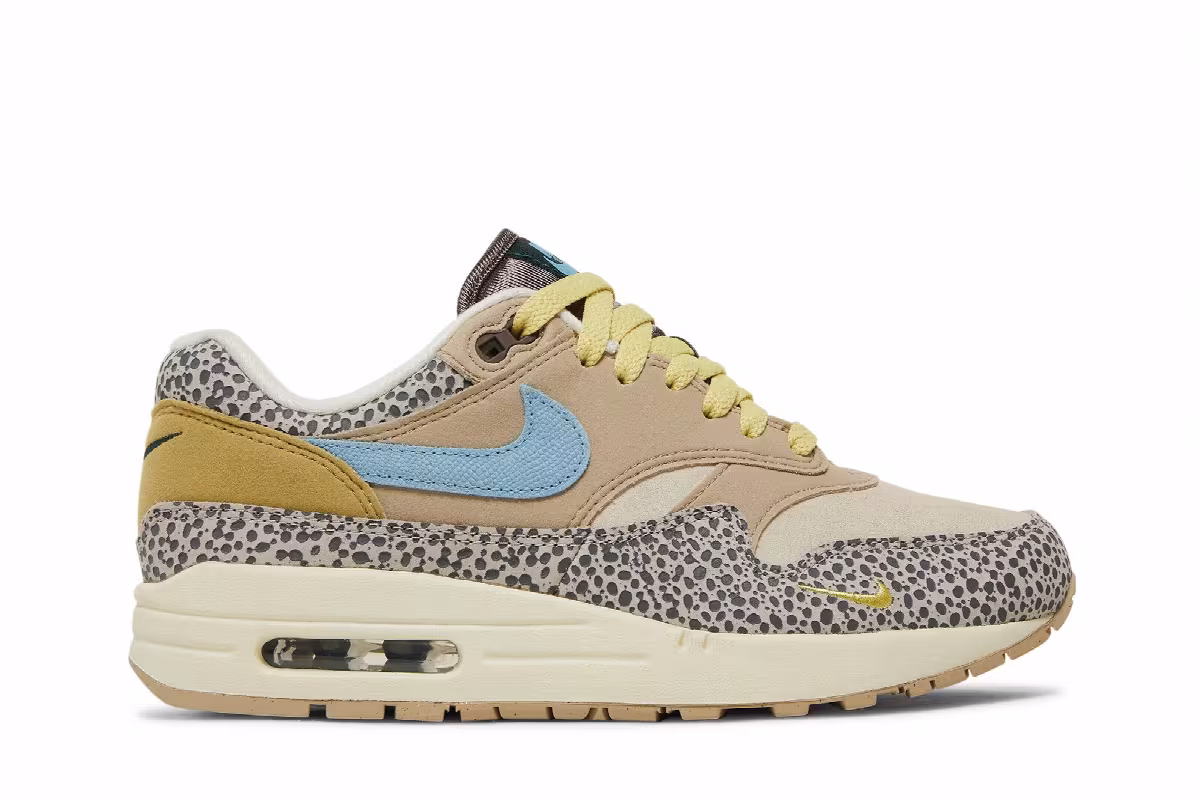 Nike Women's Air Max 1 Safari - Cobblestone, view 2