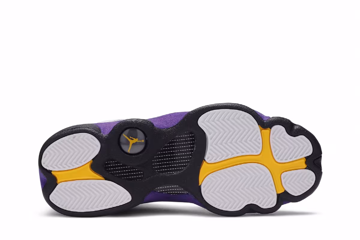 Air Jordan 13 GS Lakers, view 5