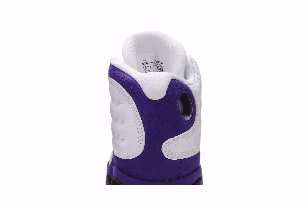 Air Jordan 13 GS Lakers, view 8