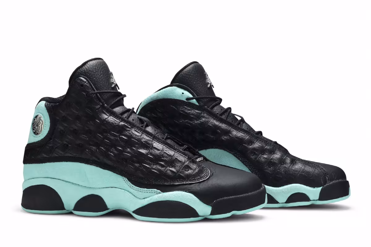 Air Jordan 13 GS Island Green, view 9