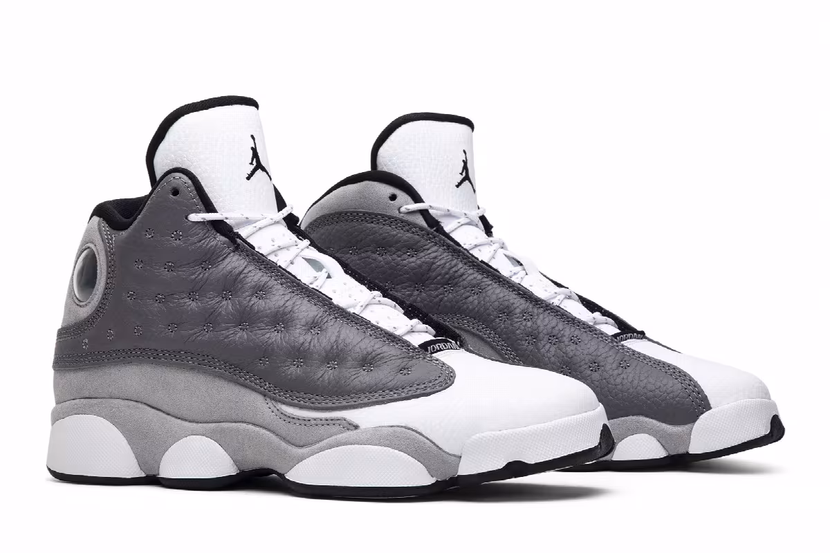 Air Jordan 13 GS Atmosphere Grey, view 9
