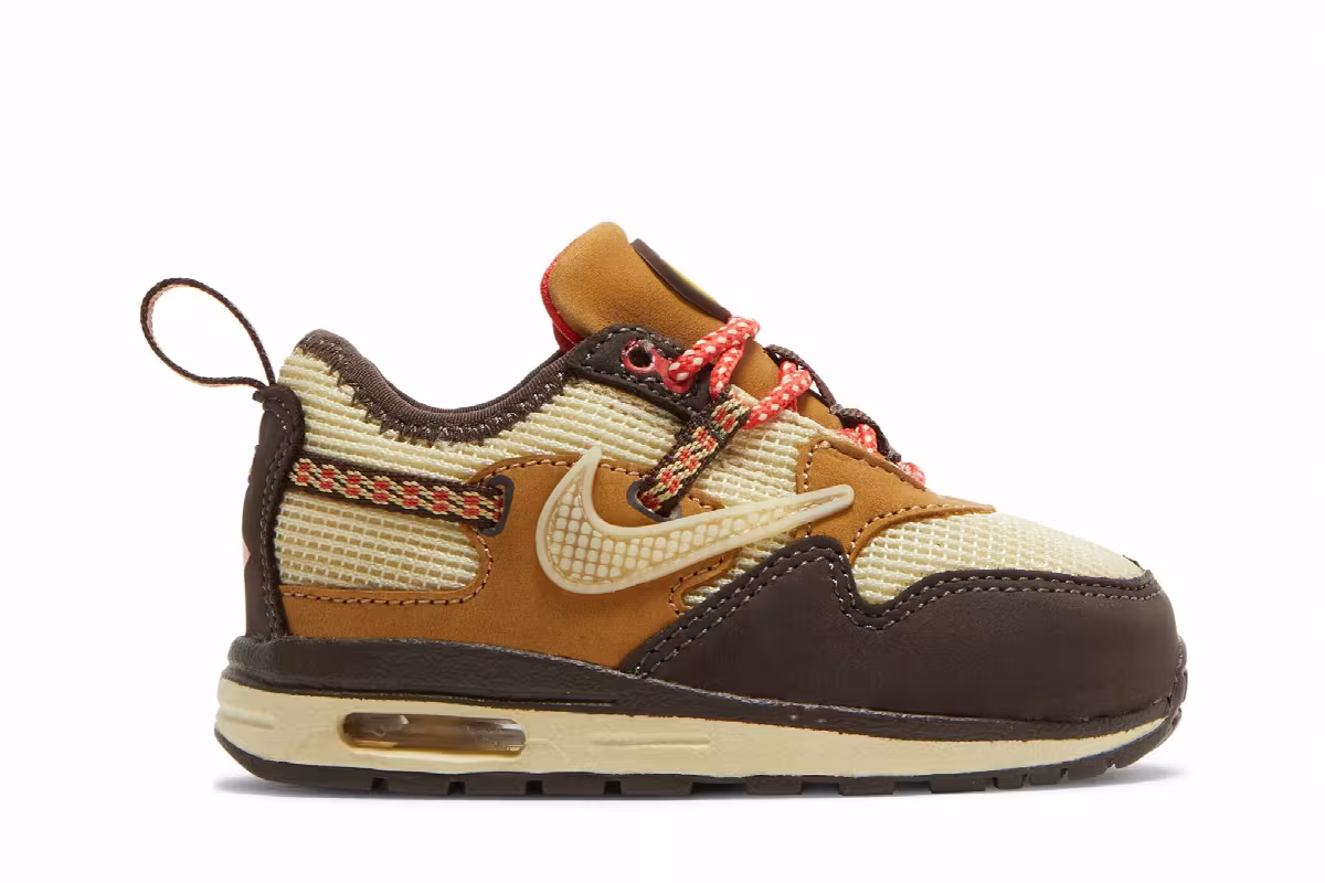Travis Scott x Nike Air Max 1 TD Baroque Brown, view 2