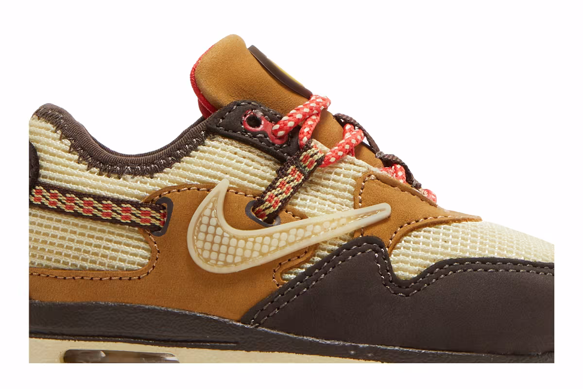 Travis Scott x Nike Air Max 1 TD Baroque Brown, view 3