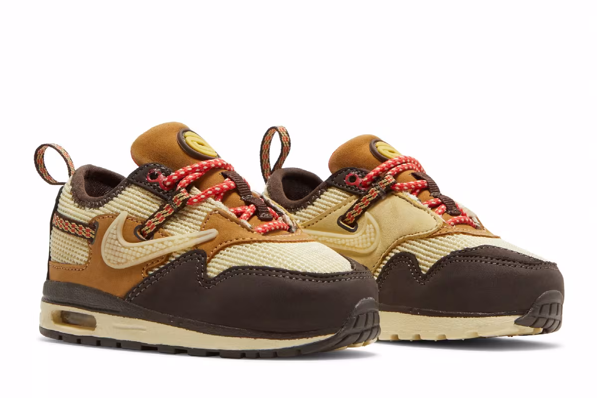Travis Scott x Nike Air Max 1 TD Baroque Brown, view 9