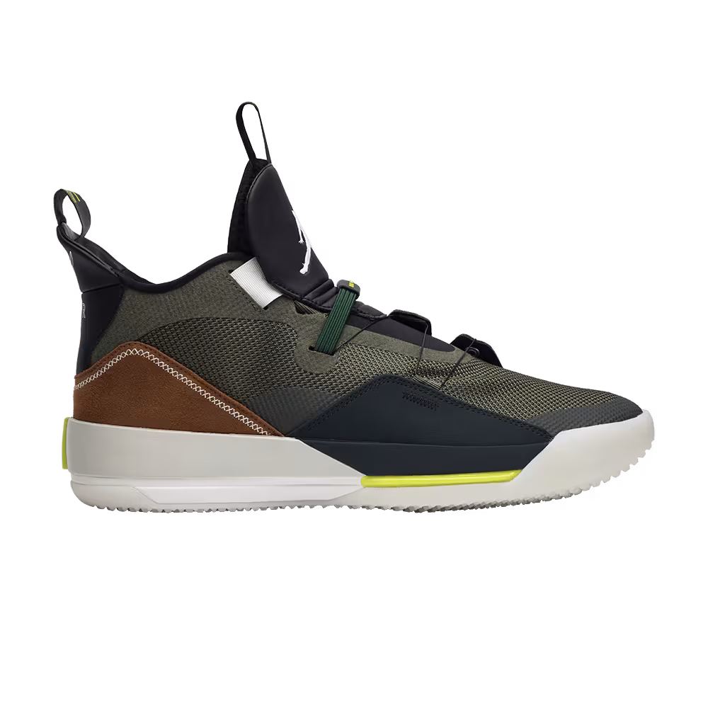 Travis Scott x Air Jordan 33 NRG Army Olive