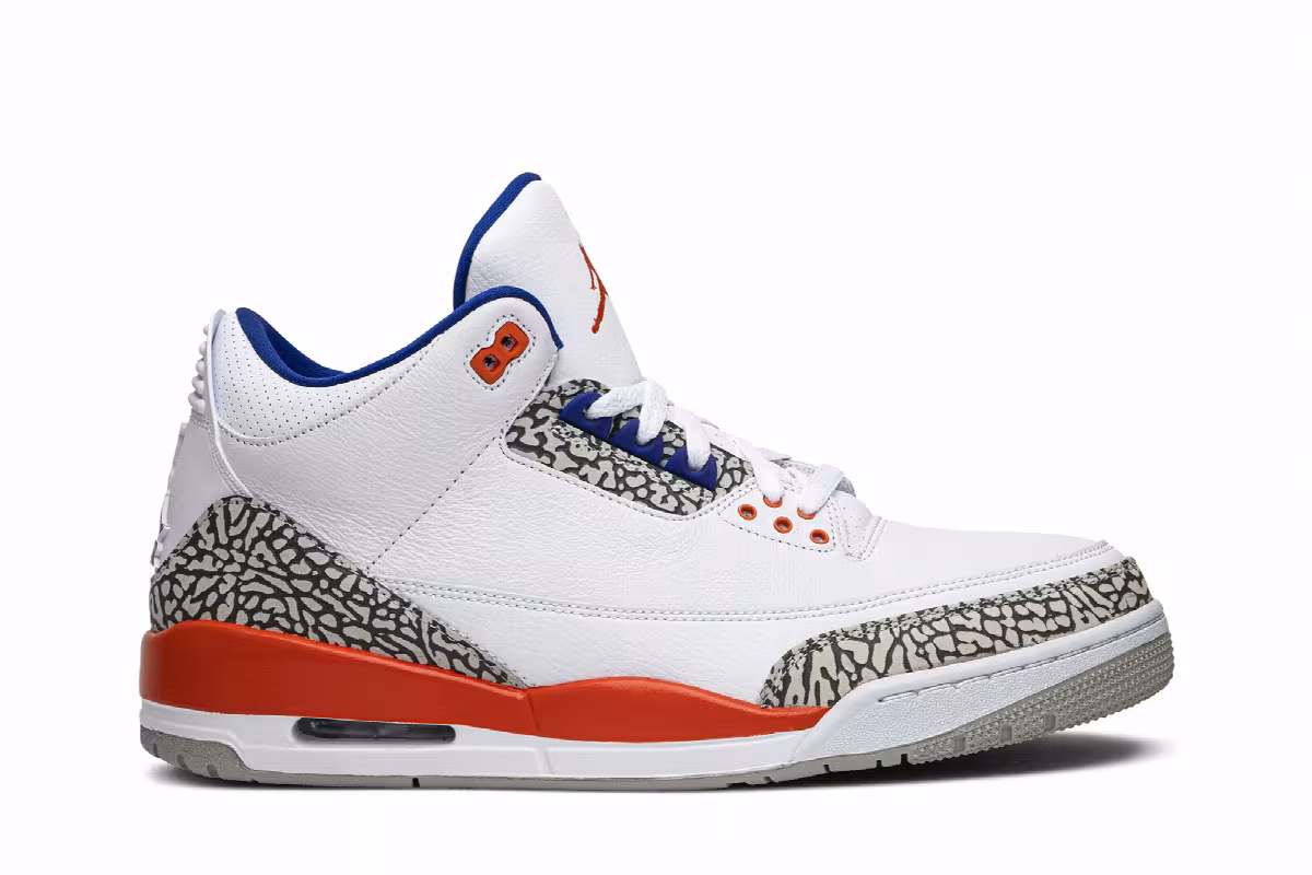 Air Jordan 3 Knicks Rivals, view 2