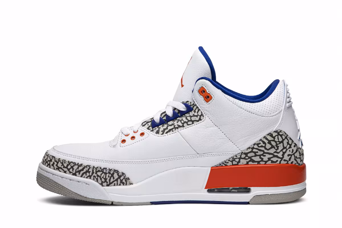 Air Jordan 3 Knicks Rivals, view 4