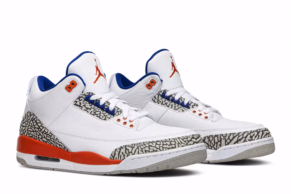 Air Jordan 3 Knicks Rivals, view 9