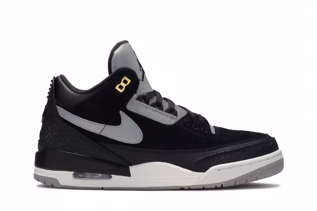 Air Jordan 3 Tinker SP Black Cement, view 2