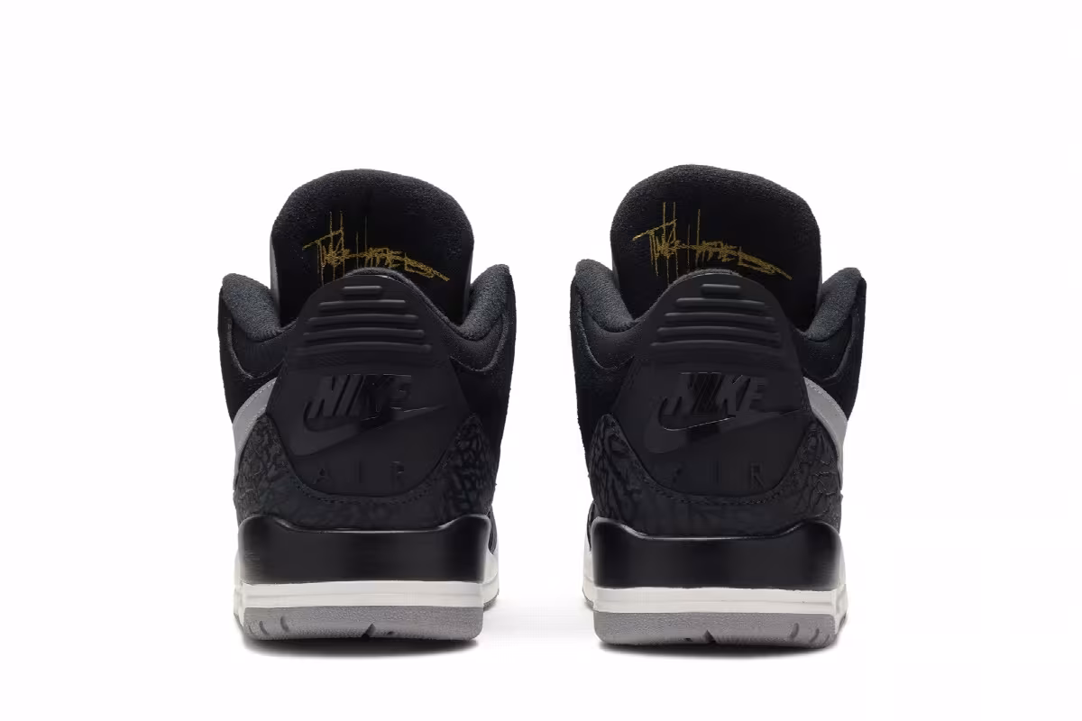 Air Jordan 3 Tinker SP Black Cement, view 7