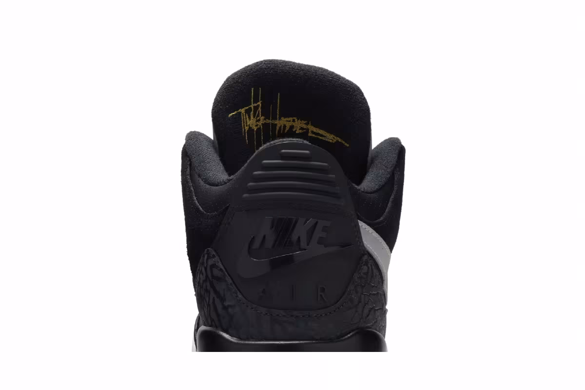 Air Jordan 3 Tinker SP Black Cement, view 8