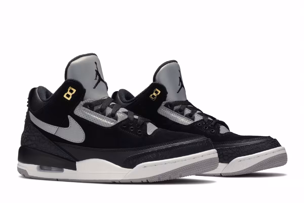 Air Jordan 3 Tinker SP Black Cement, view 9
