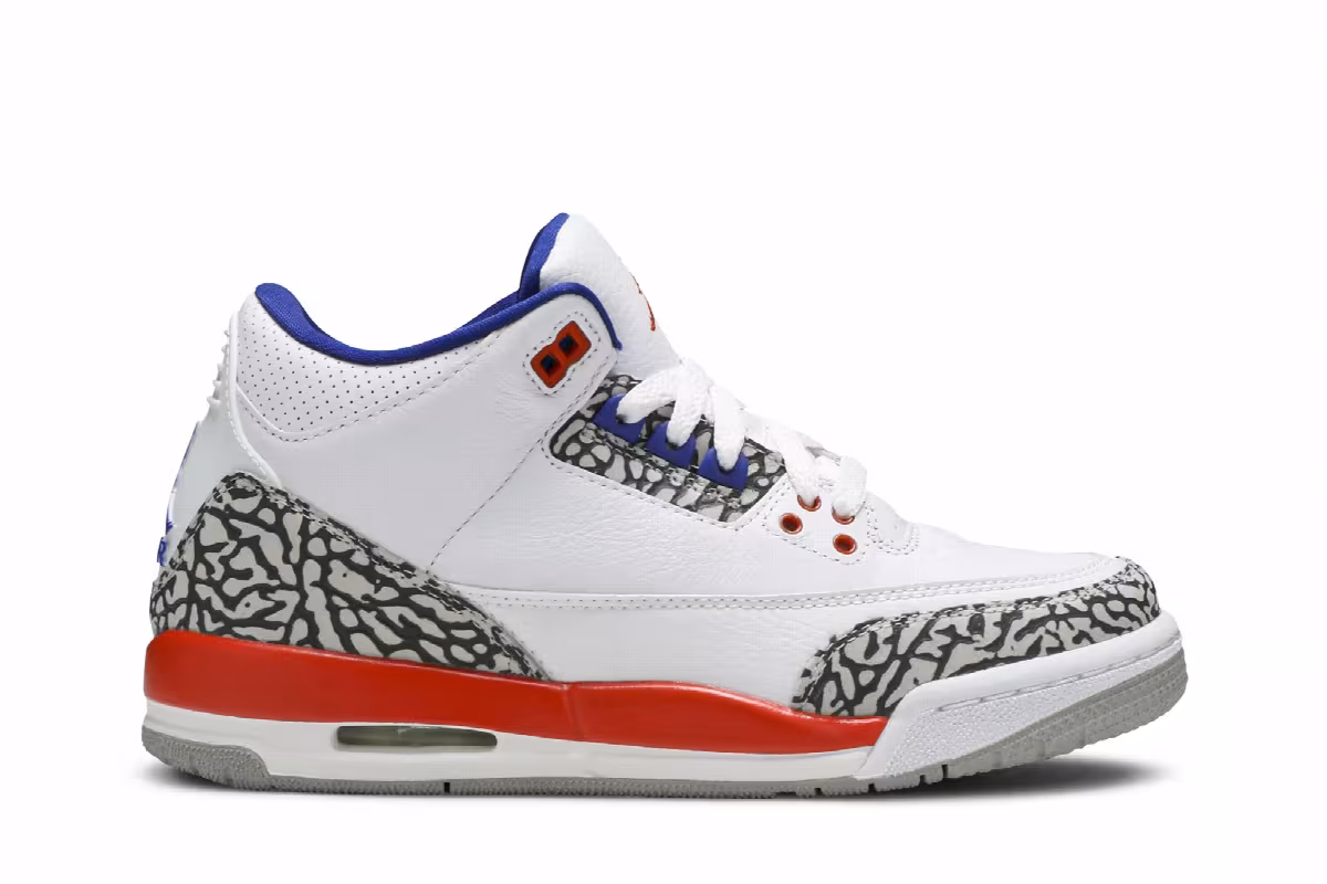 Air Jordan 3 GS Knicks, view 2