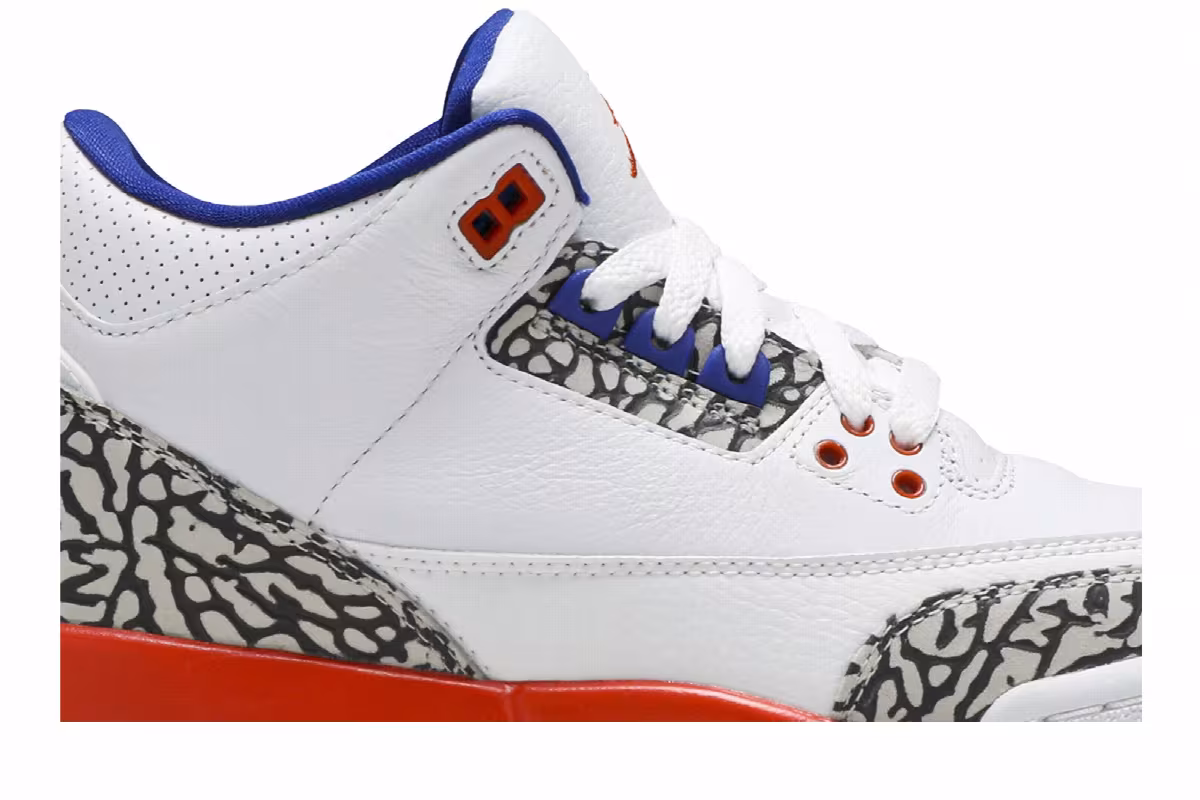 Air Jordan 3 GS Knicks, view 3