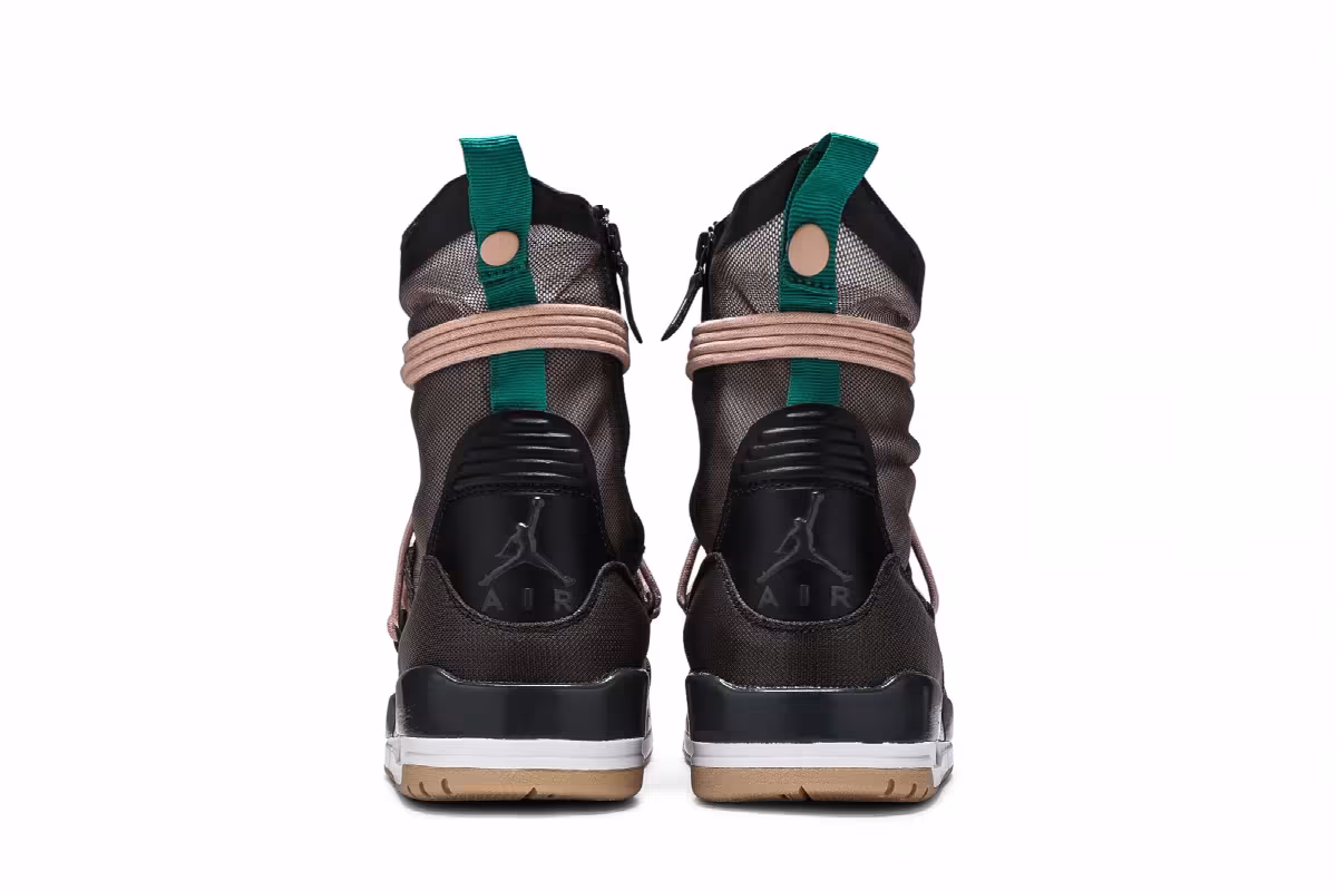 Women's Air Jordan 3 RTR Explorer Lite XX Anthracite Green, view 7