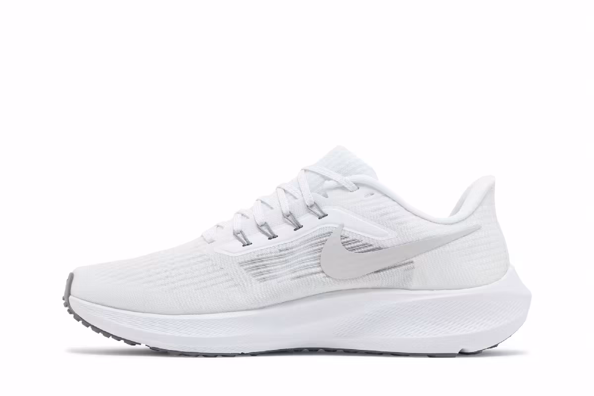 Nike Air Zoom Pegasus 39 White Grey Fog, view 4