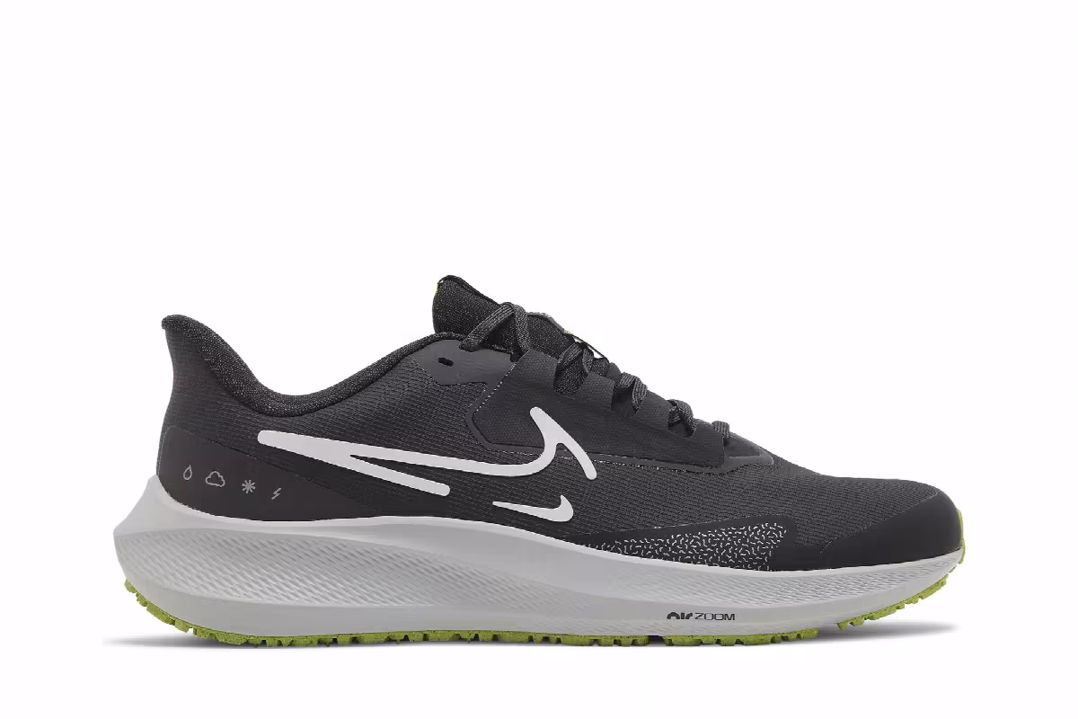 Nike Air Zoom Pegasus 39 Shield Black Dark Smoke Grey, view 2