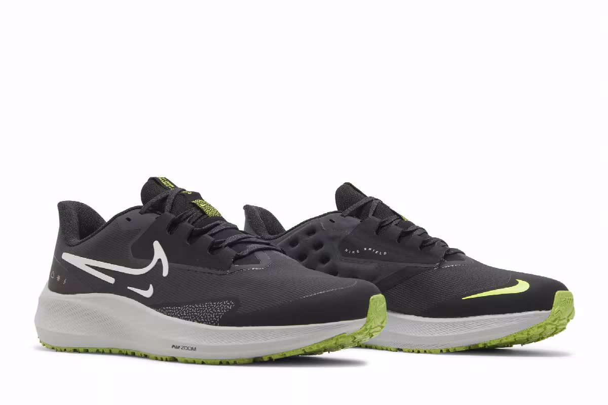 Nike Air Zoom Pegasus 39 Shield Black Dark Smoke Grey, view 9