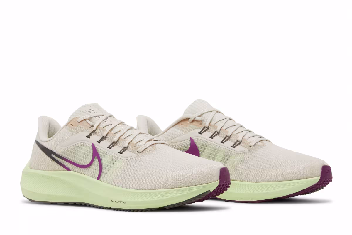Nike Air Zoom Pegasus 39 Red Plum Volt, view 9