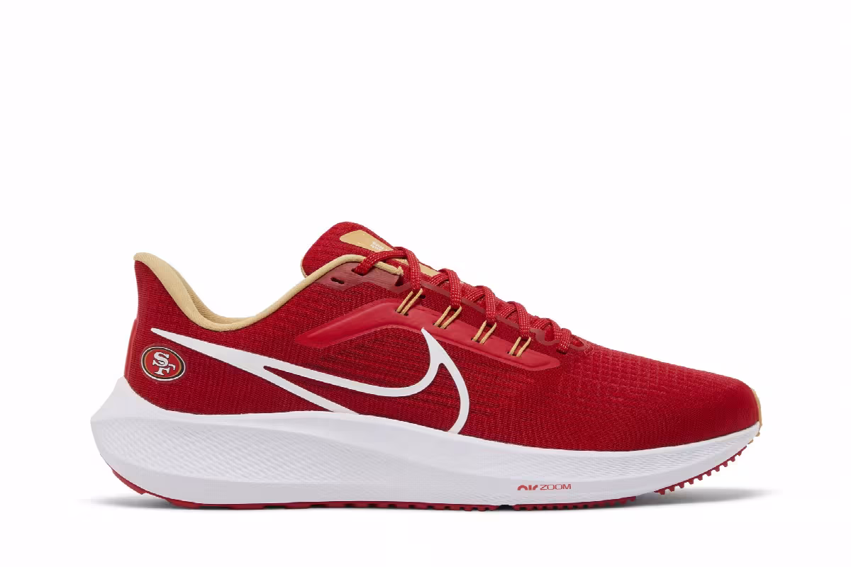 NFL x Nike Air Zoom Pegasus 39 San Francisco 49ers, view 2