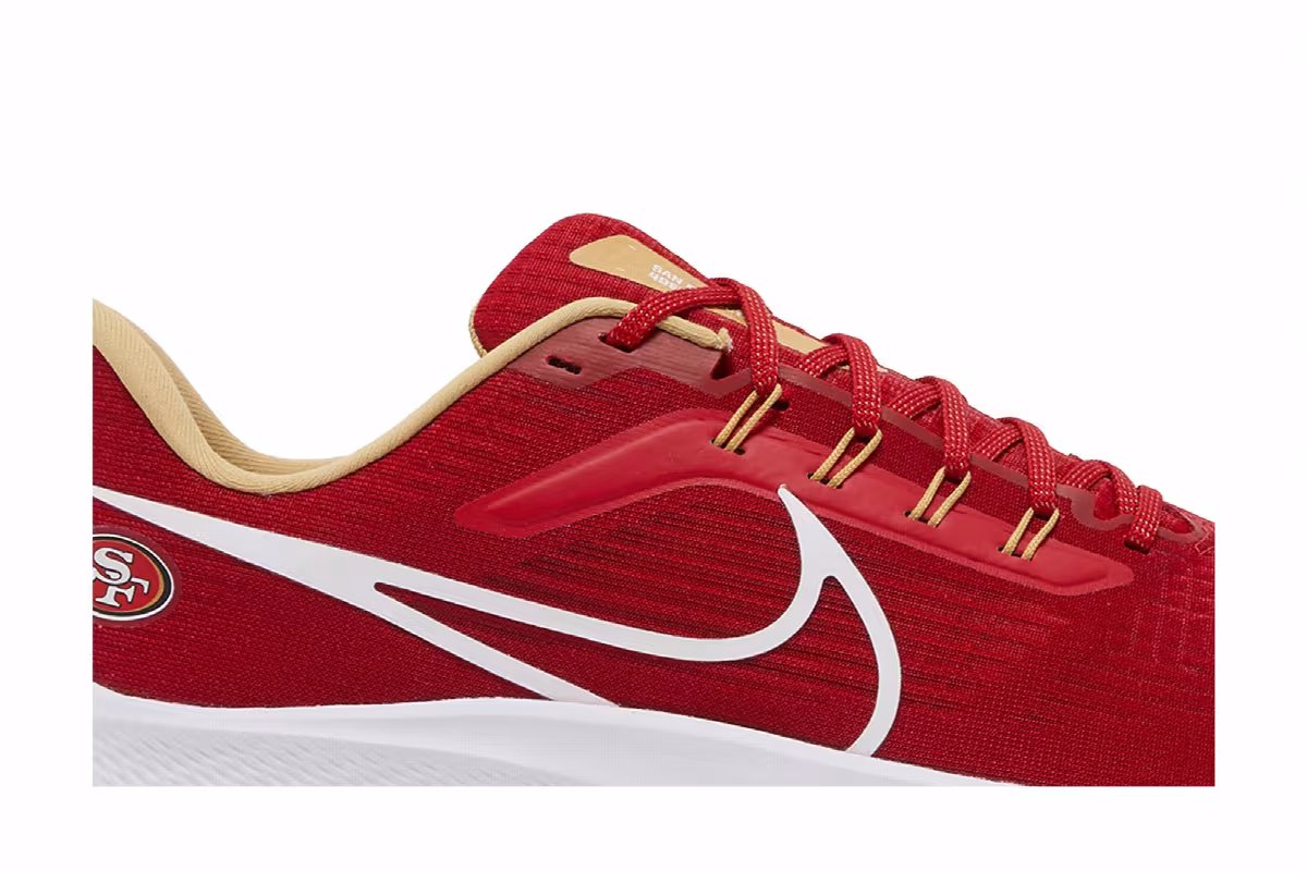NFL x Nike Air Zoom Pegasus 39 San Francisco 49ers, view 3