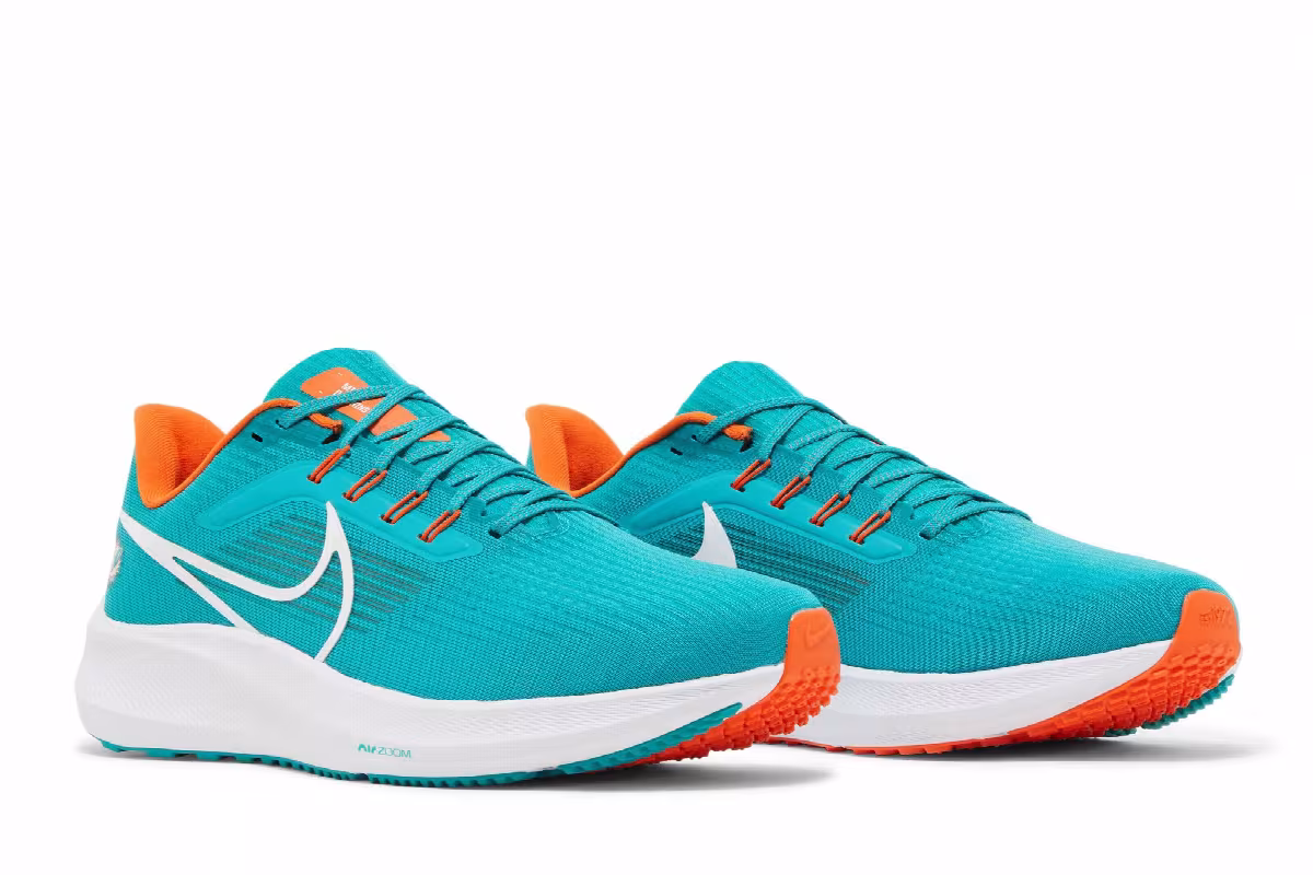 NFL x Nike Air Zoom Pegasus 39 Miami Dolphins, view 9
