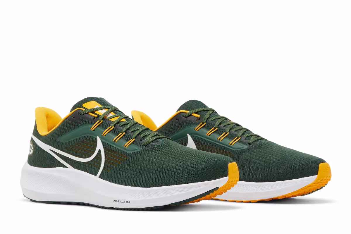 NFL x Nike Air Zoom Pegasus 39 Green Bay Packers, view 9