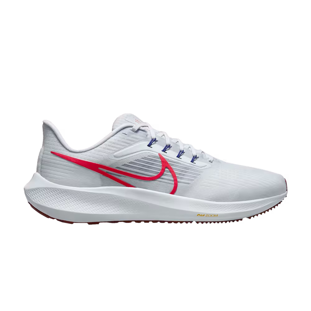 Nike Air Zoom Pegasus 39 Grey Bright Crimson