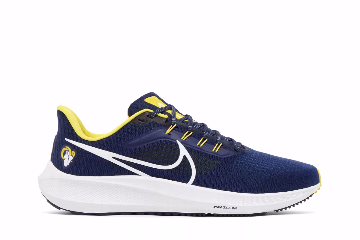 NFL x Nike Air Zoom Pegasus 39 Los Angeles Rams, view 2