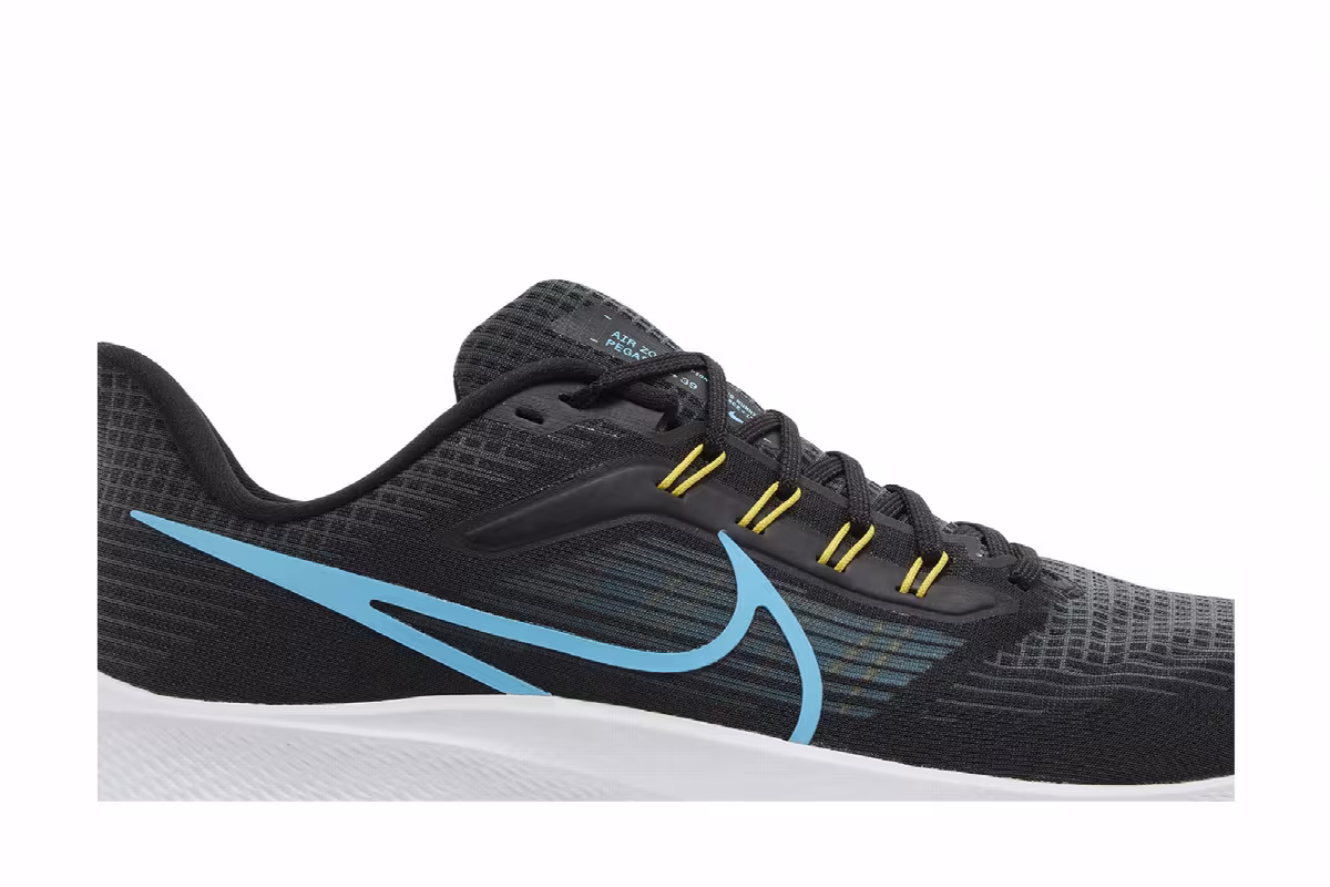 Nike Air Zoom Pegasus 39 Black Chlorine Blue, view 3