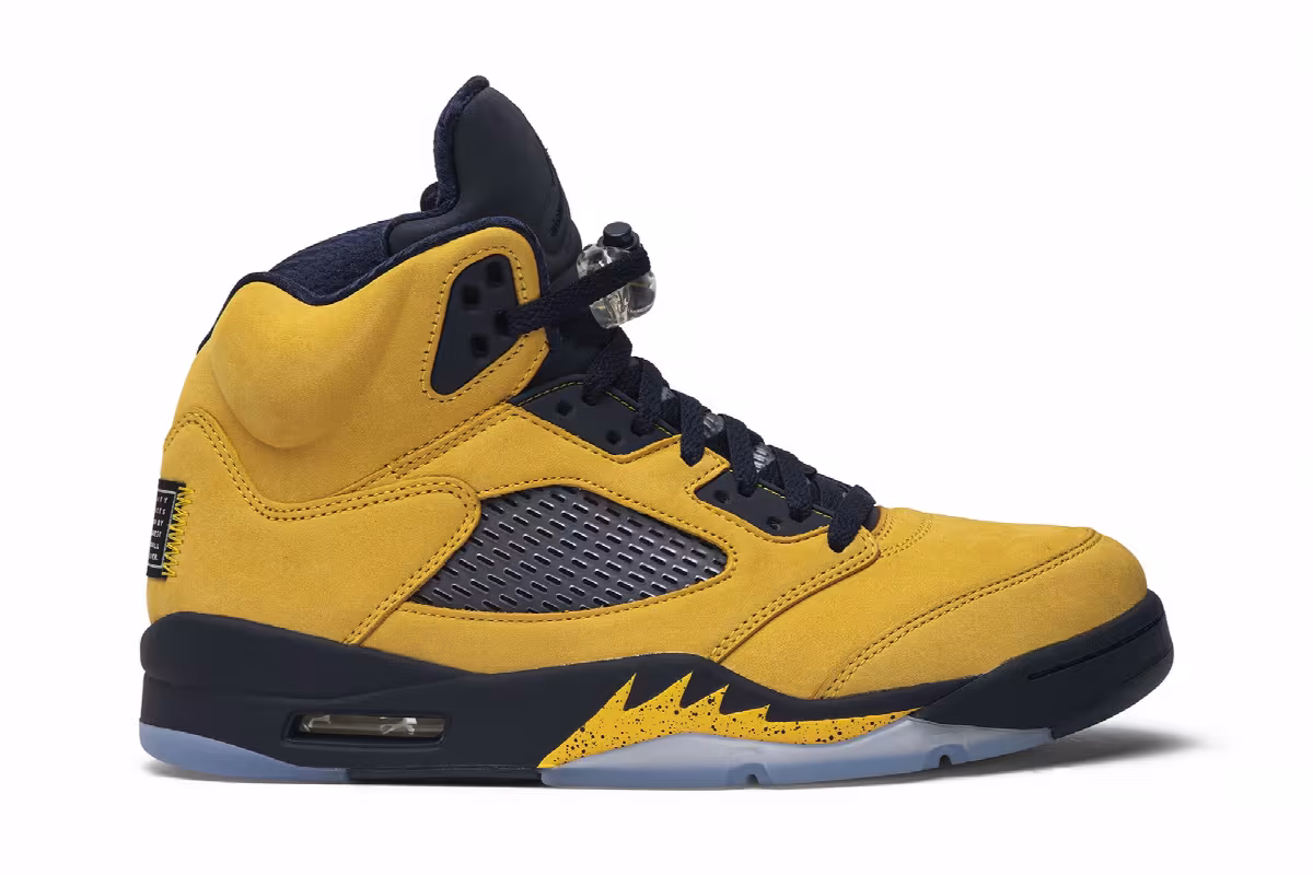 Air Jordan 5 SP Michigan, view 2
