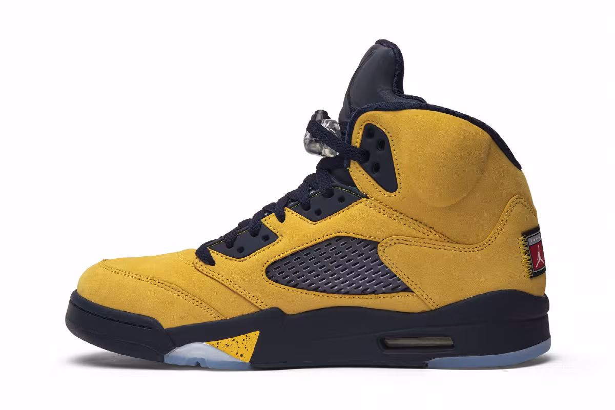 Air Jordan 5 SP Michigan, view 4