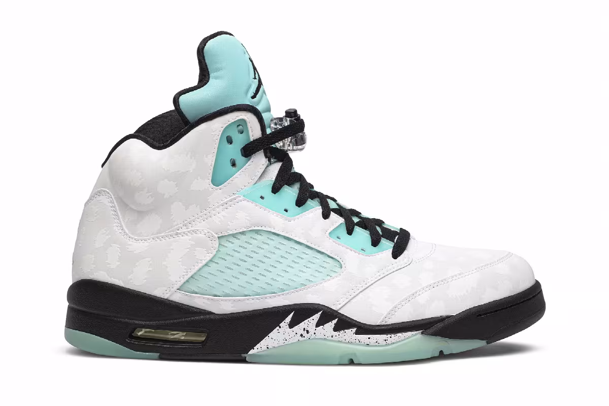 Air Jordan 5 Island Green, view 2