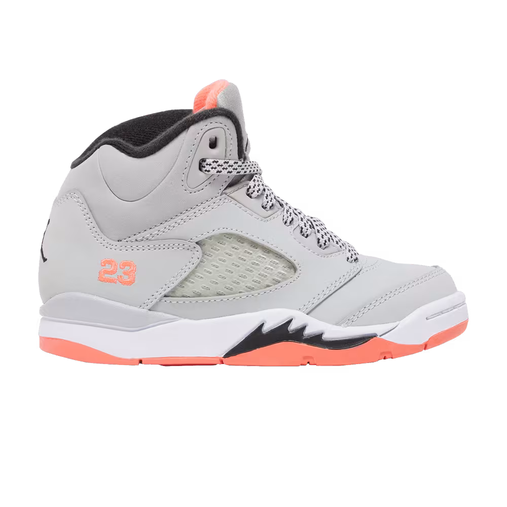 Air Jordan 5 PS Wolf Grey Hot Lava