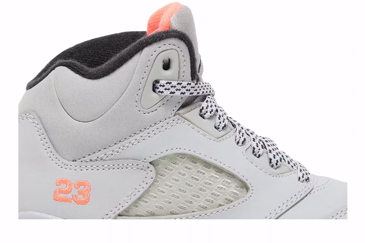 Air Jordan 5 PS Wolf Grey Hot Lava, view 3