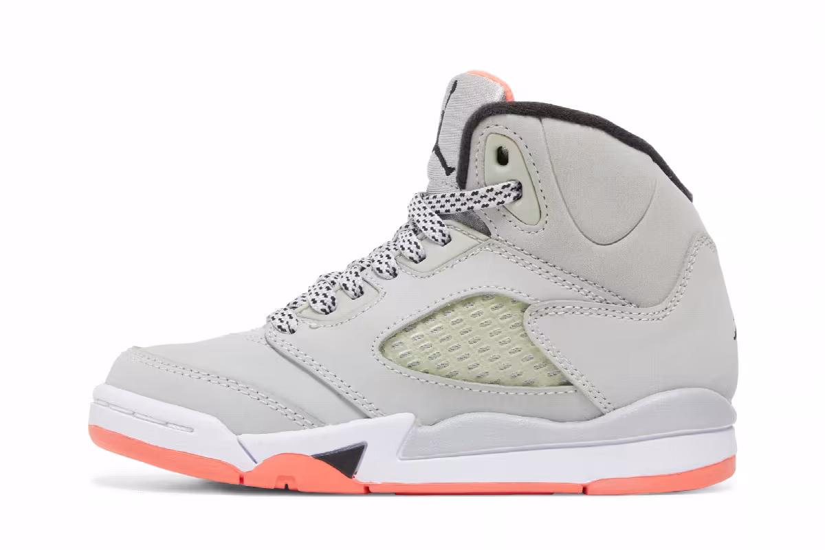 Air Jordan 5 PS Wolf Grey Hot Lava, view 4