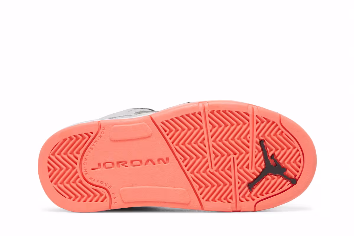 Air Jordan 5 PS Wolf Grey Hot Lava, view 5