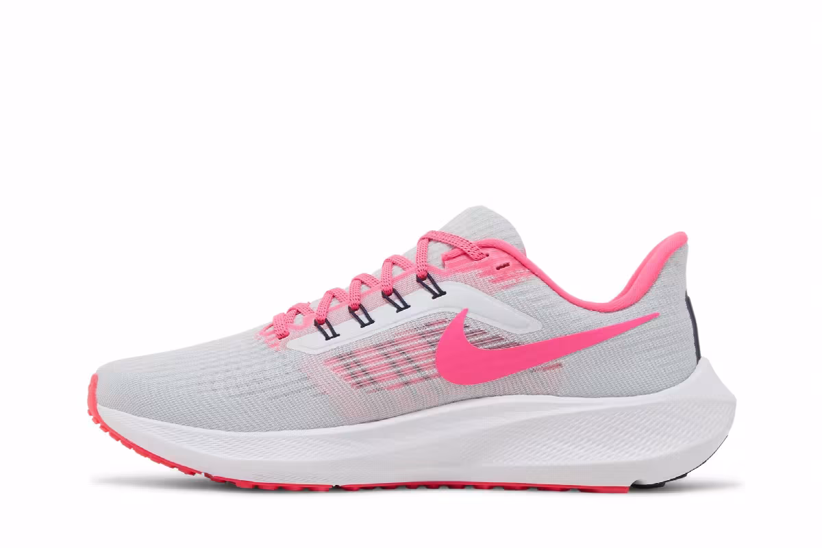 Nike Women's Air Zoom Pegasus 39 Pure Platinum Hyper Pink, view 4