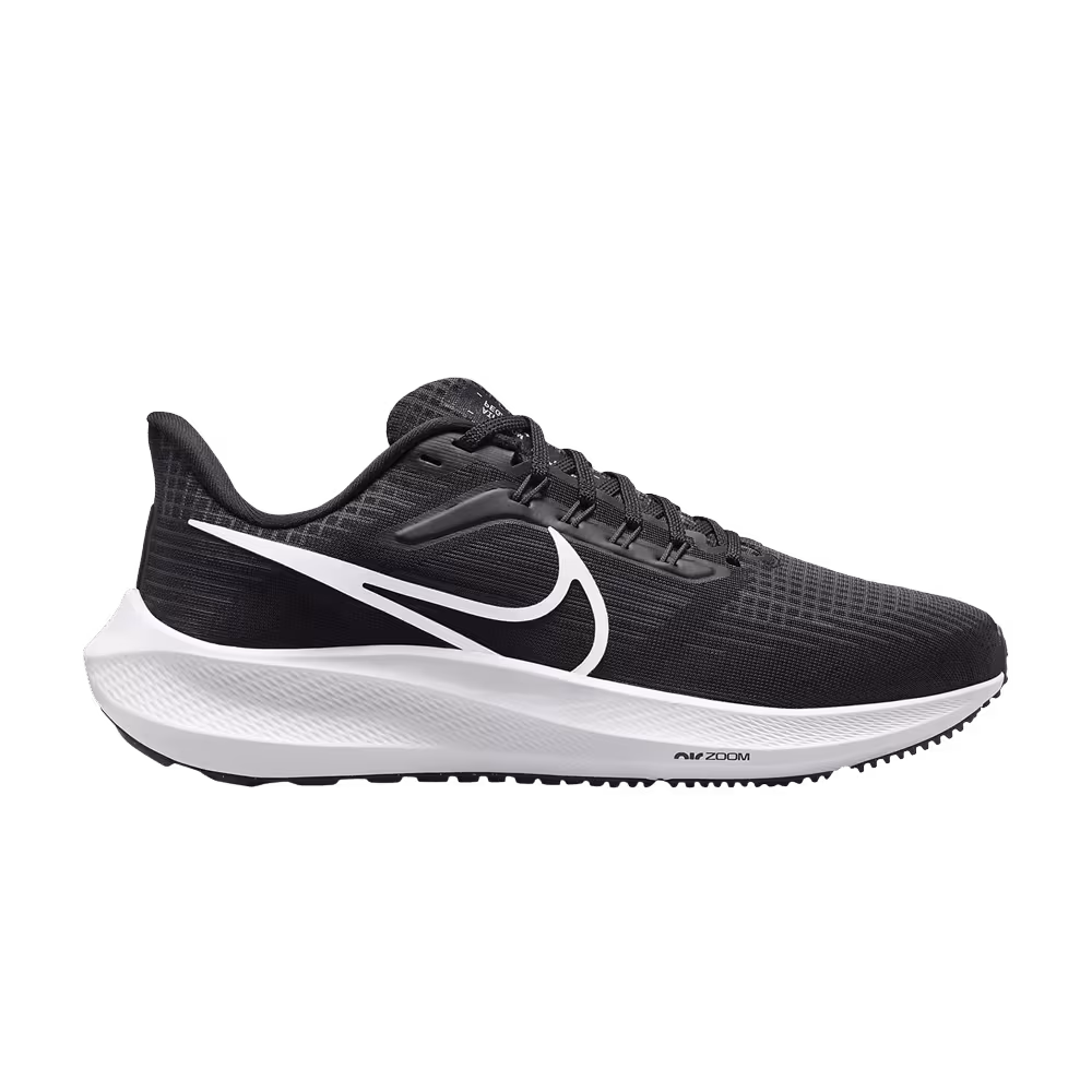 Nike Women's Air Zoom Pegasus 39 Wide Black Dark Smoke Grey