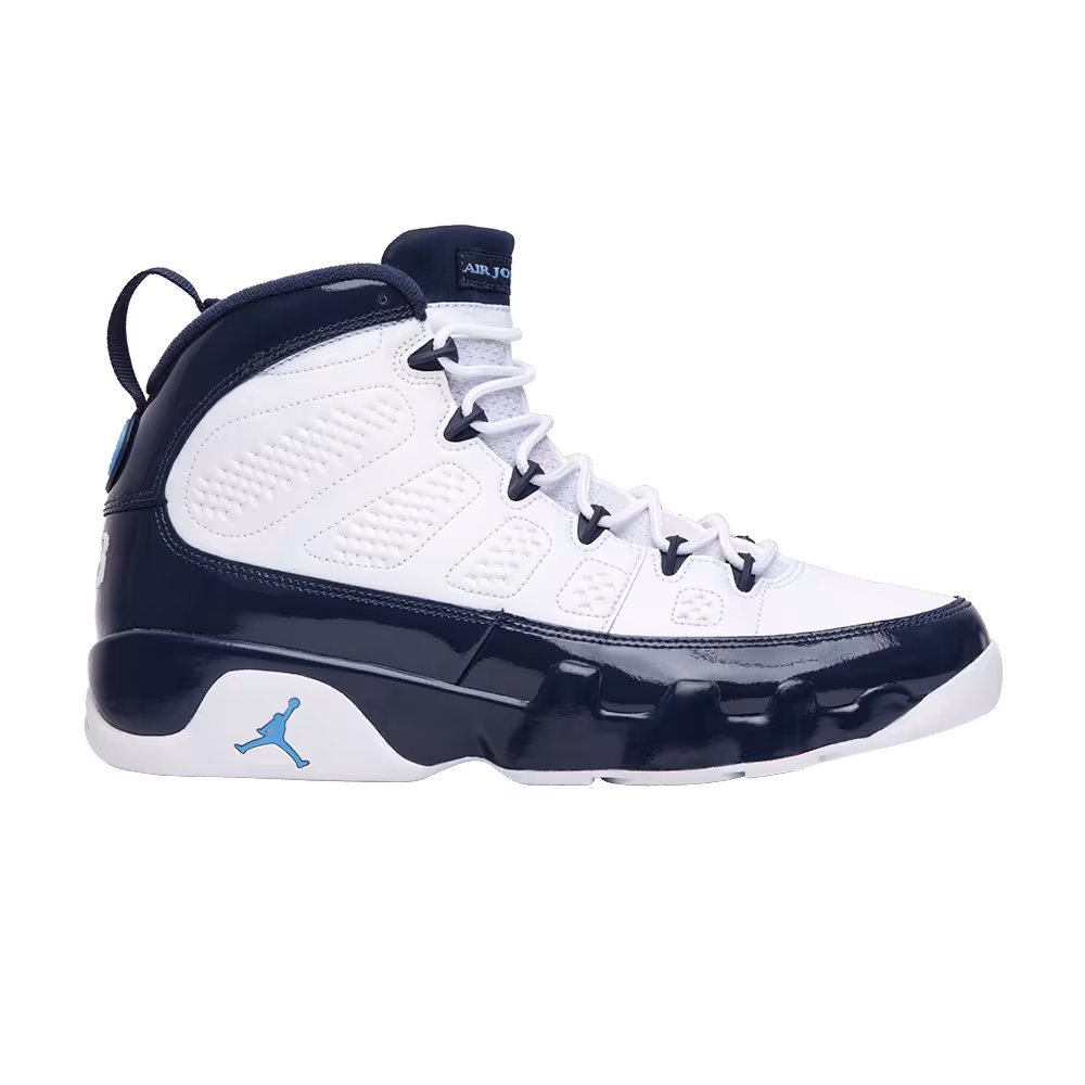 Air Jordan 9 Pearl Blue, UNC