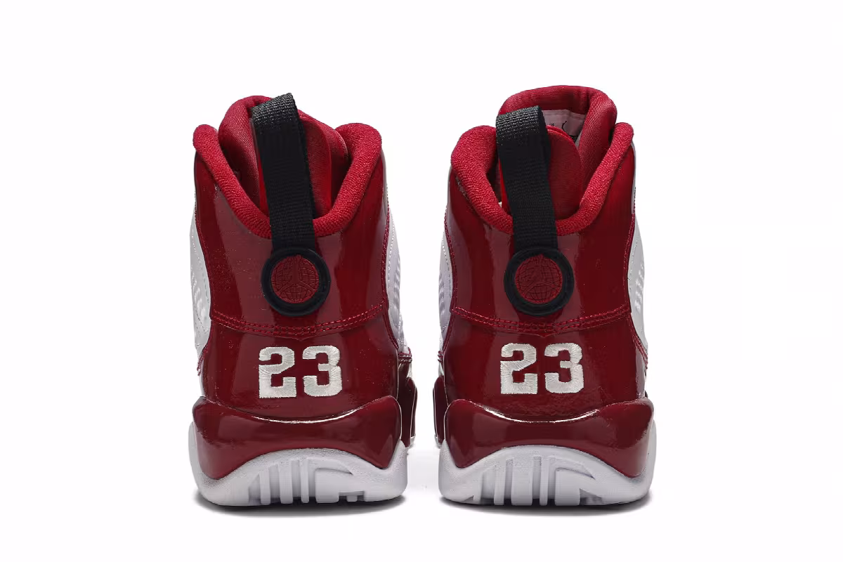 Air Jordan 9 BG Gym Red, view 7