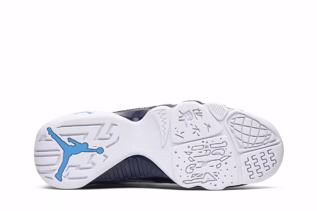 Air Jordan 9 GS UNC, view 5